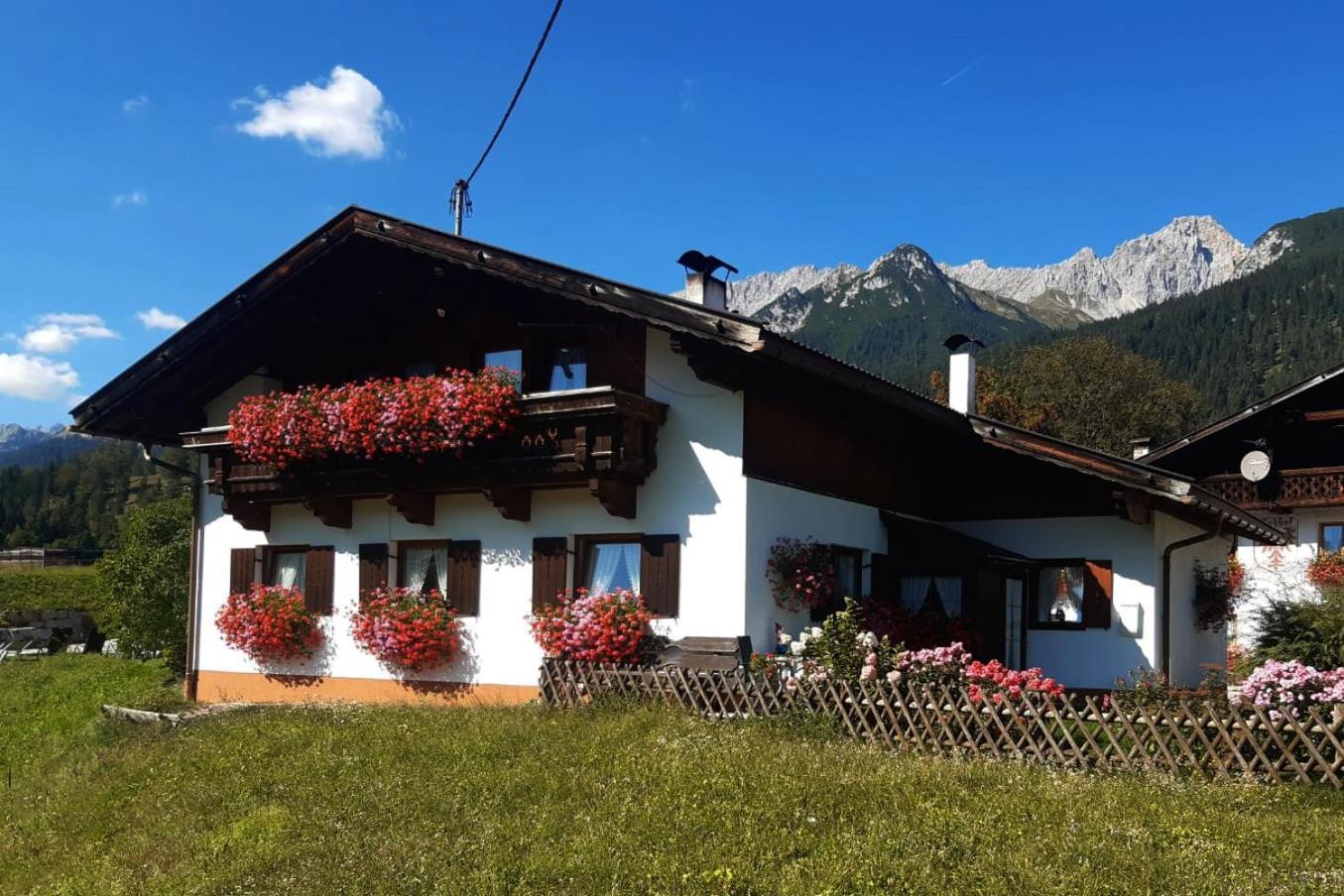 Ferienhaus Muchhof Leutasch Zewnętrze zdjęcie